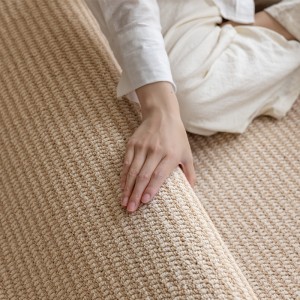 Thảm sợi dệt PP màu BE PHA nhiều kích thước