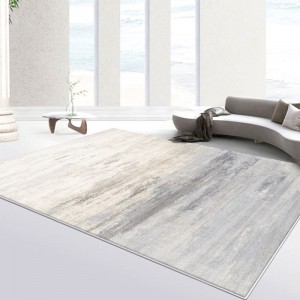 Thảm GRAND xám - Thảm trải sàn lông cừu nhân tạo in hoạ tiết