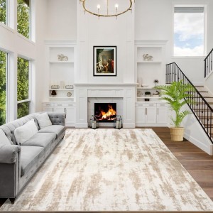 Thảm TAUPE - Thảm trải sàn lông cừu nhân tạo in hoạ tiết