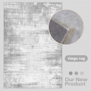 Thảm CLASSIC XÁM - Thảm trải sàn lông cừu nhân tạo in hoạ tiết