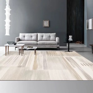 Thảm ALBA BEIGE - Thảm trải sàn lông cừu nhân tạo in hoạ tiết